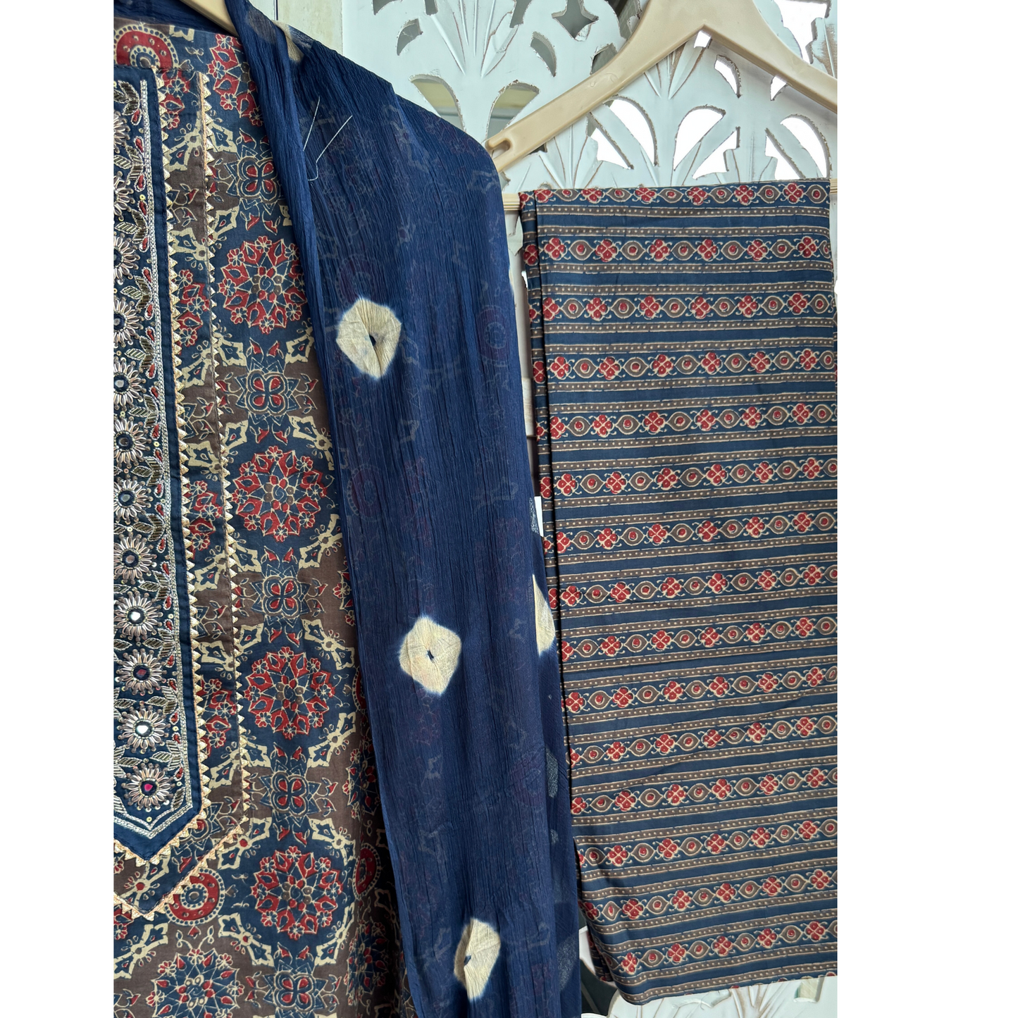 Cotton Suit- D083B