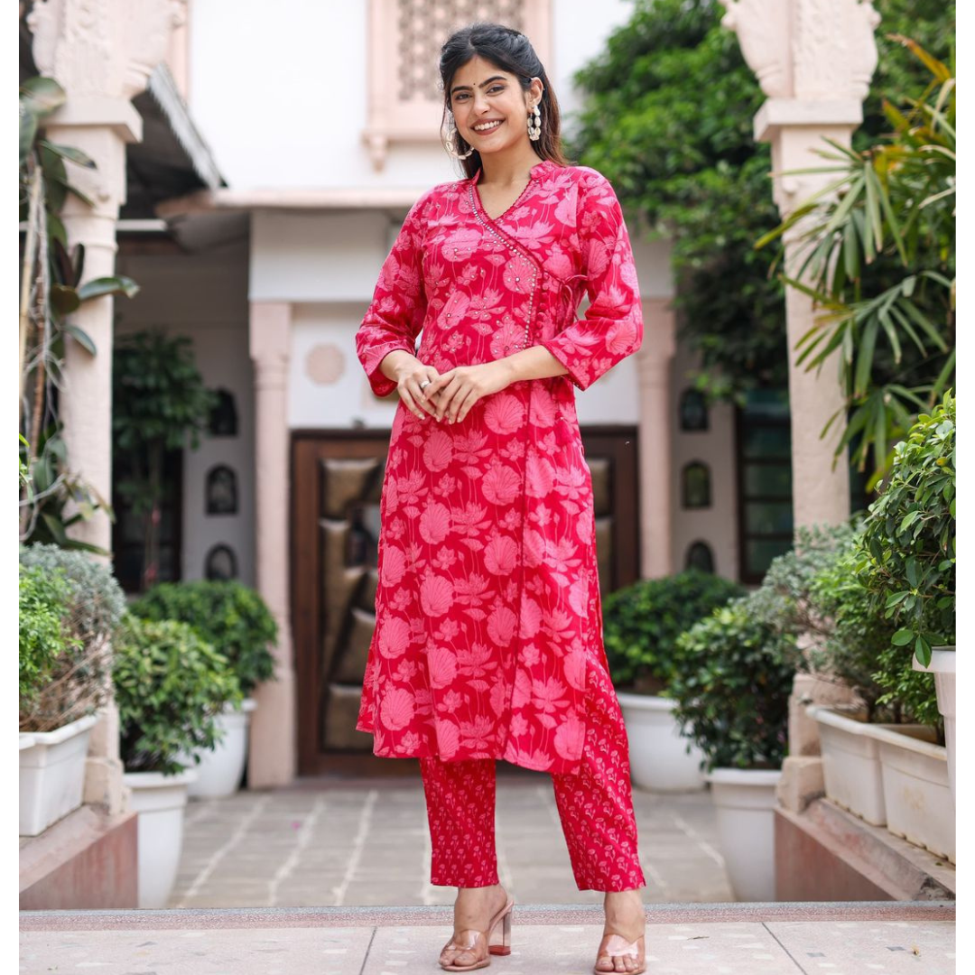 Kurta pant set- R088