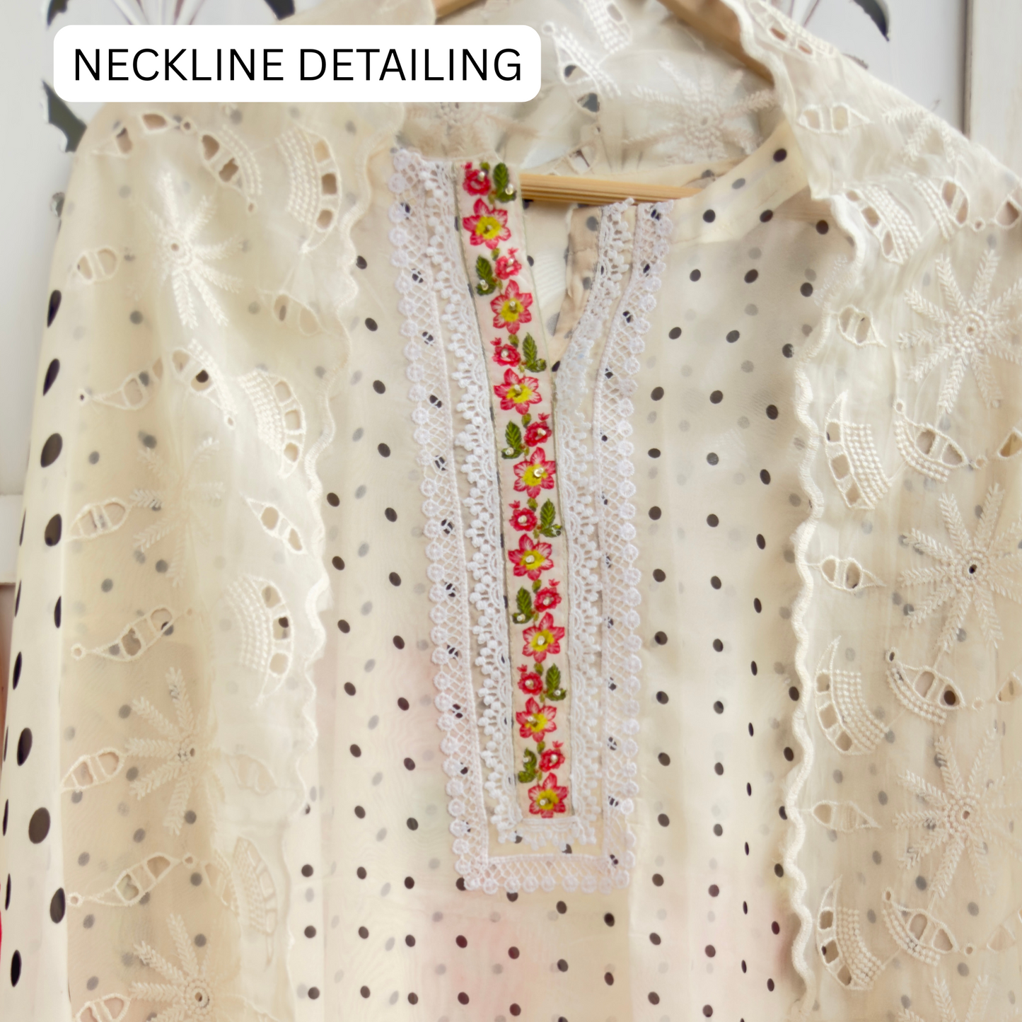 Organza Suit- D003