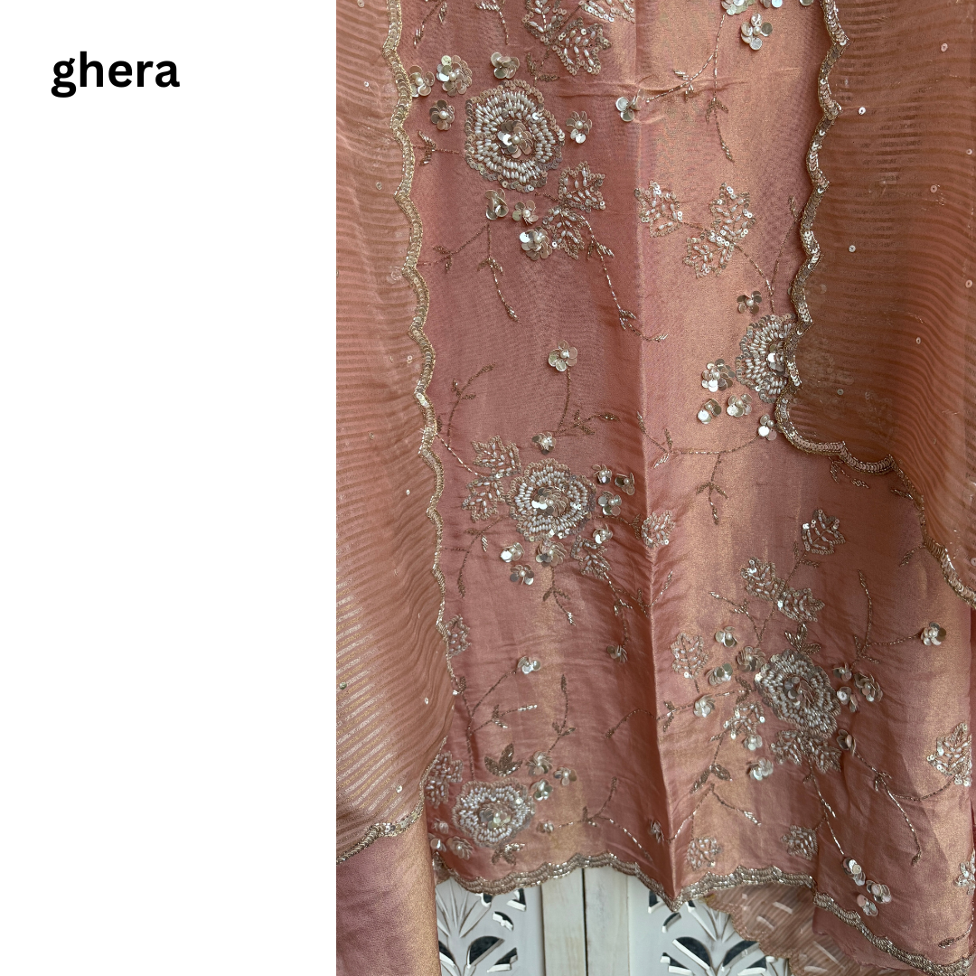 Pure Glass Shimmer tissue suit- E080PE