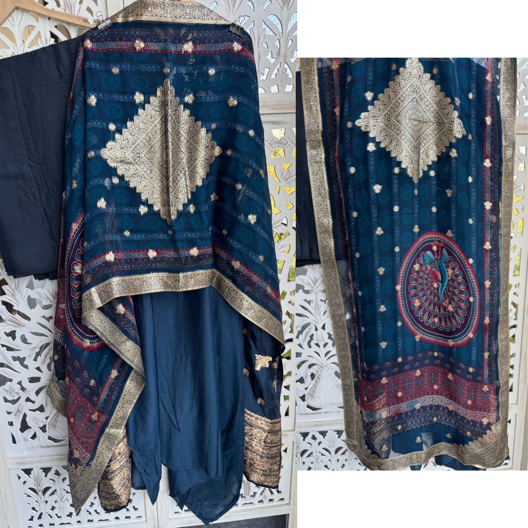 Viscose suit- D104