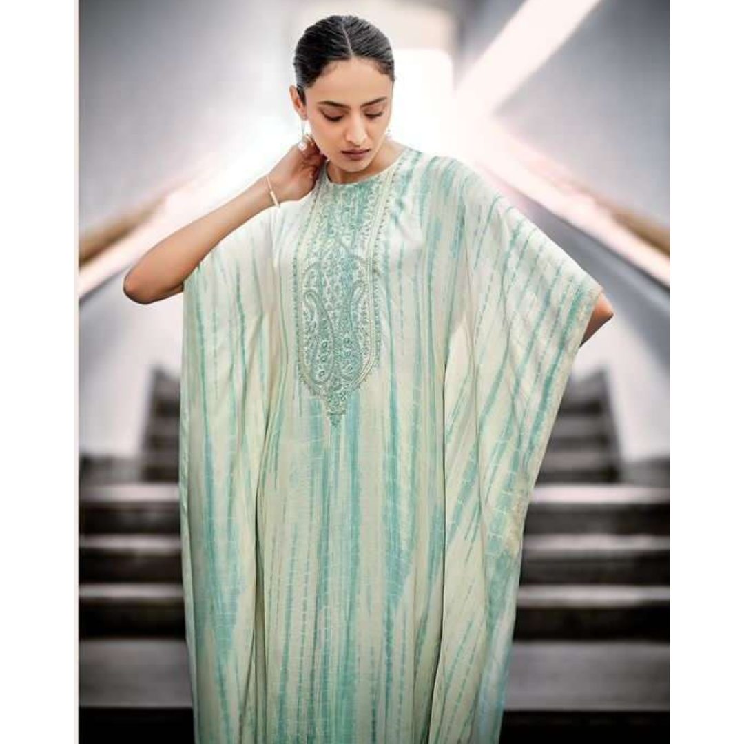 Unstitched Kaftan- B210