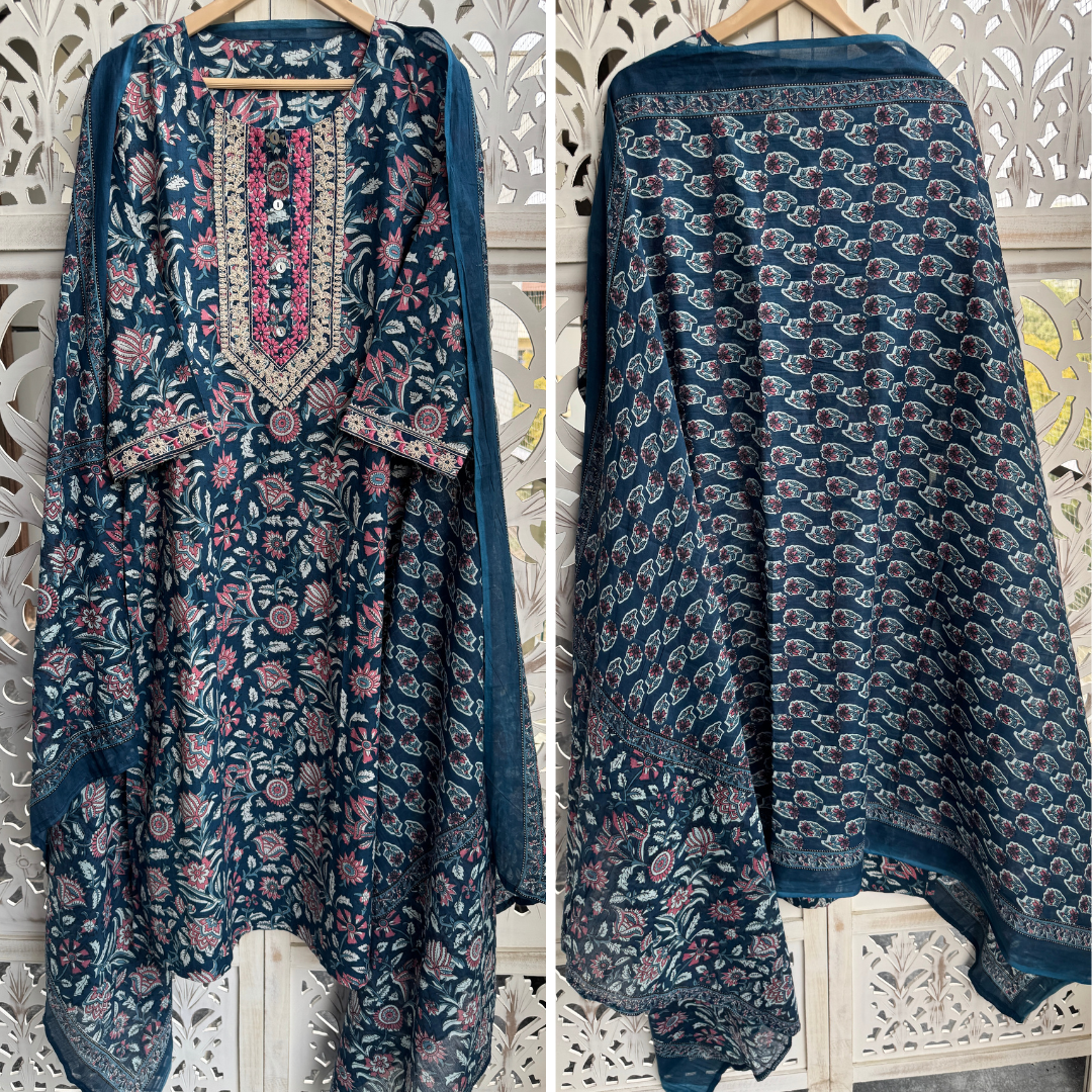 Cotton Suit Set- R079