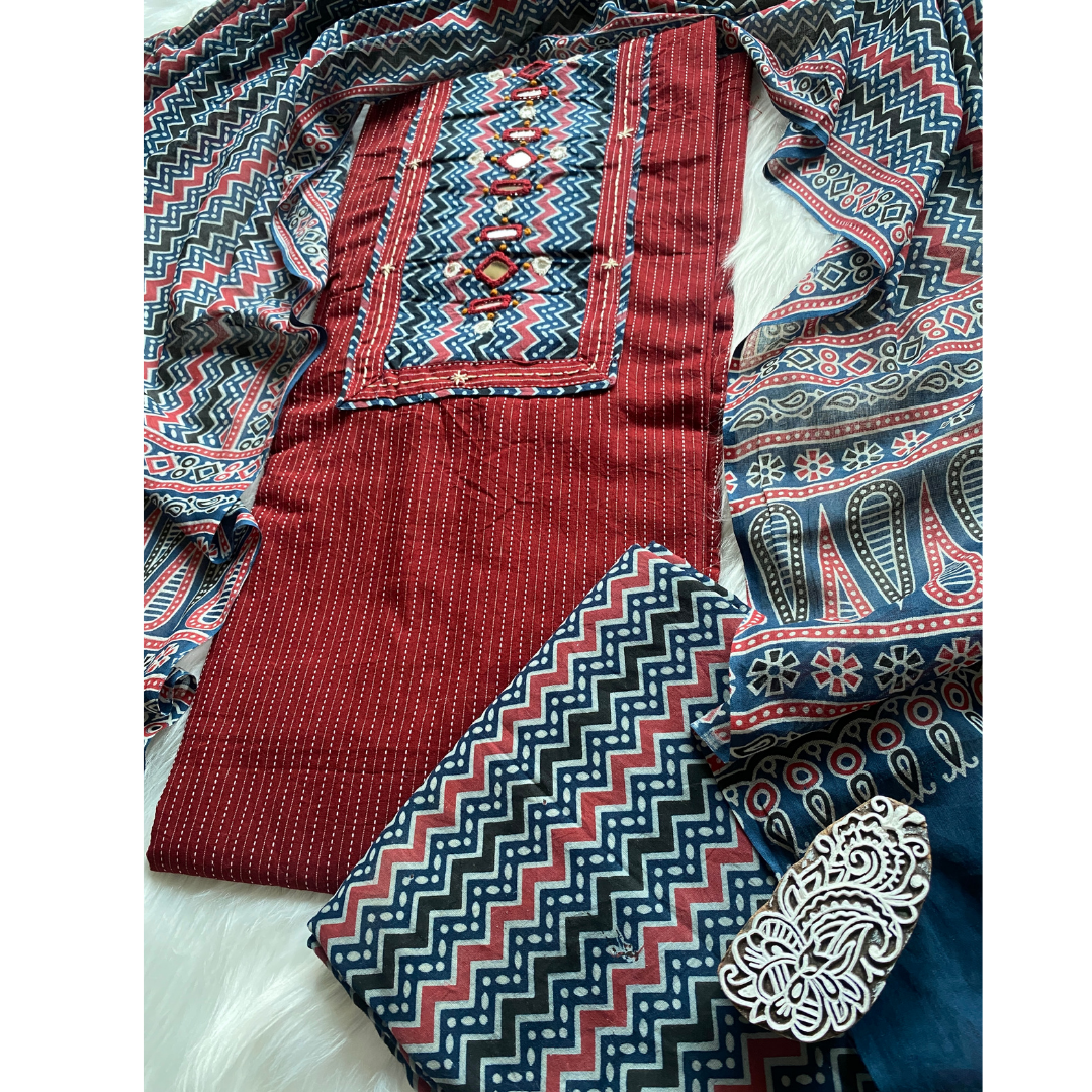 Cotton Suit- D183