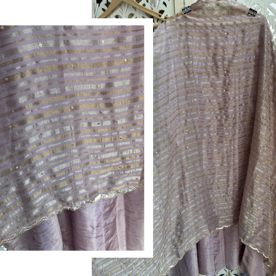 Pure Glass Shimmer tissue suit- E080P