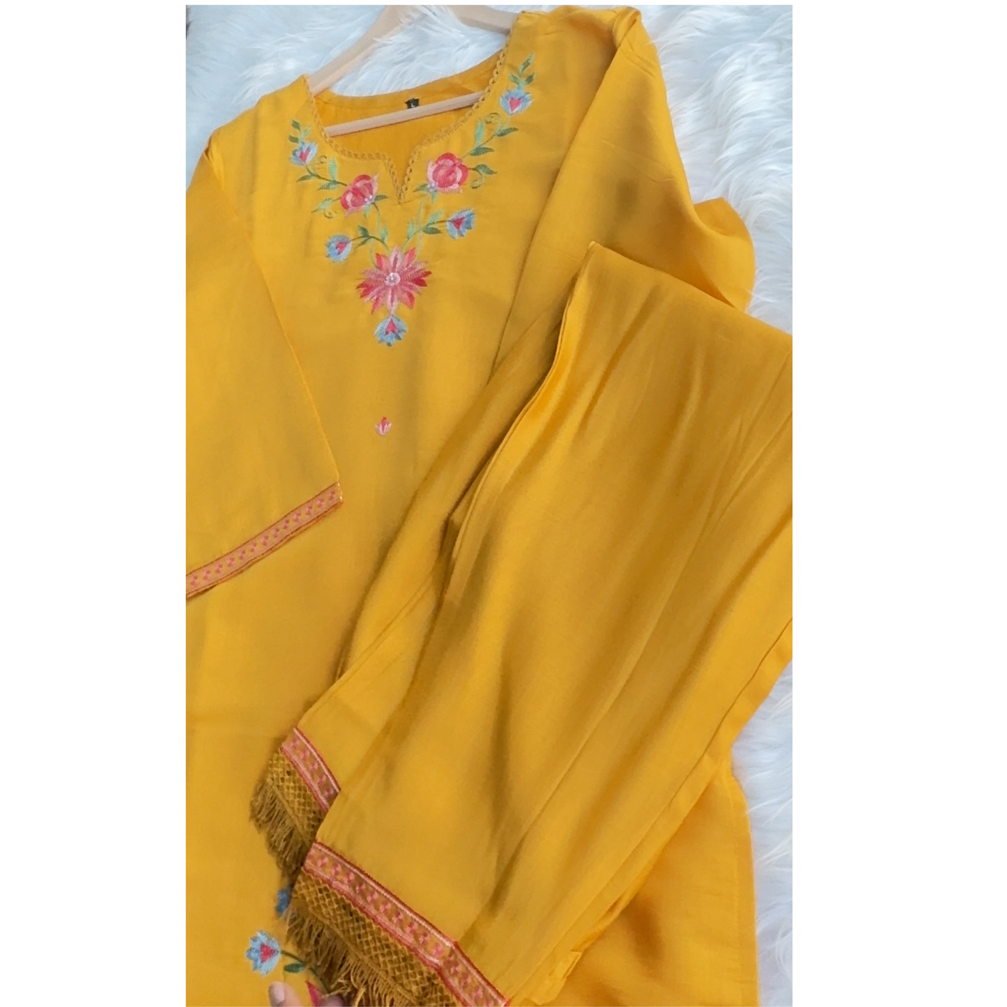 Modal Silk suit- R035