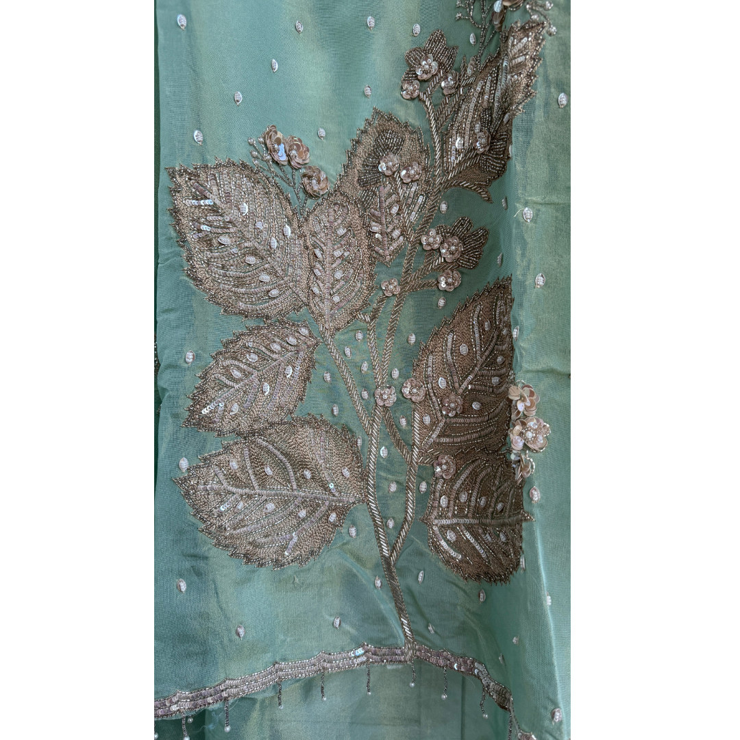 Pure Glass Shimmer tissue suit- E059G