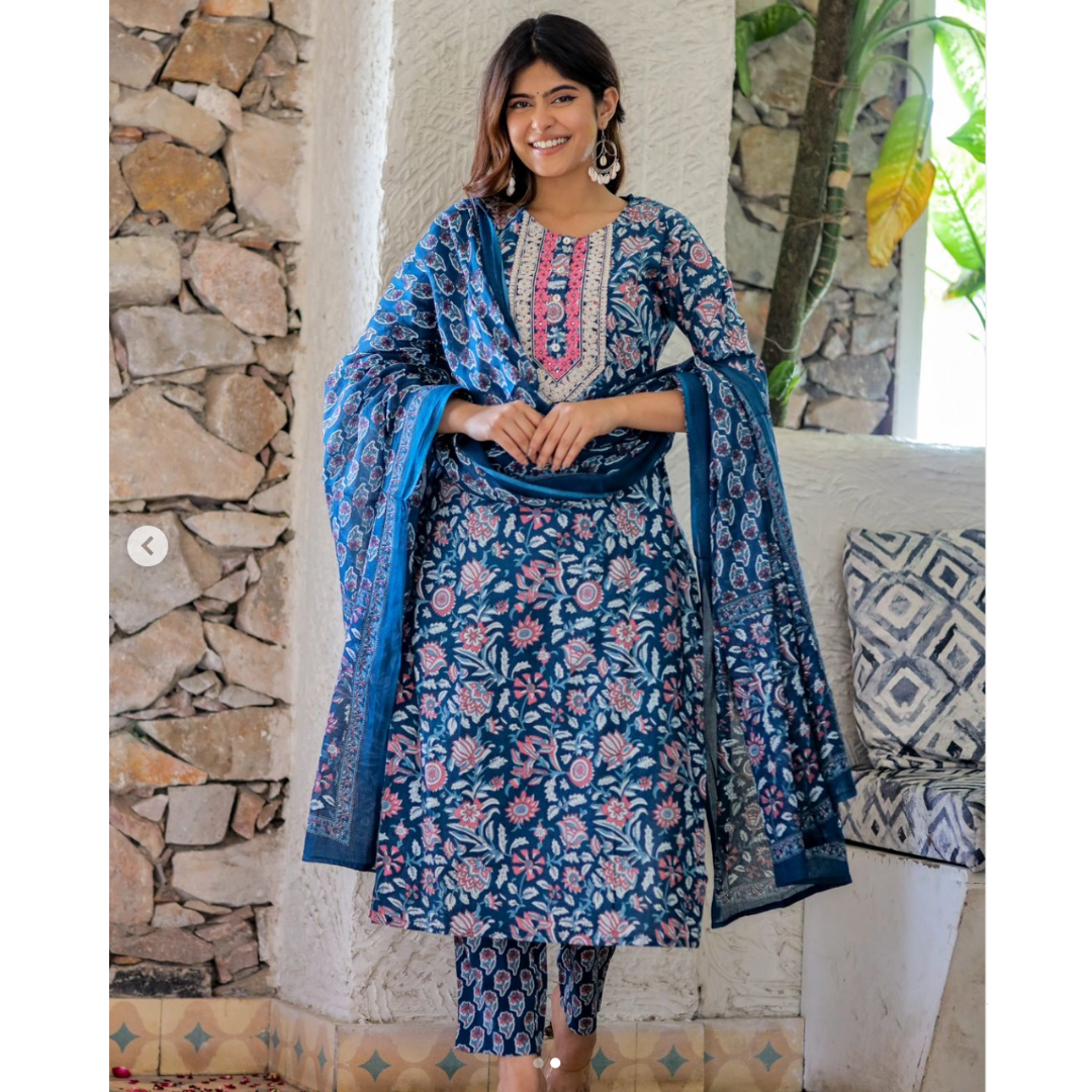 Cotton Suit Set- R079