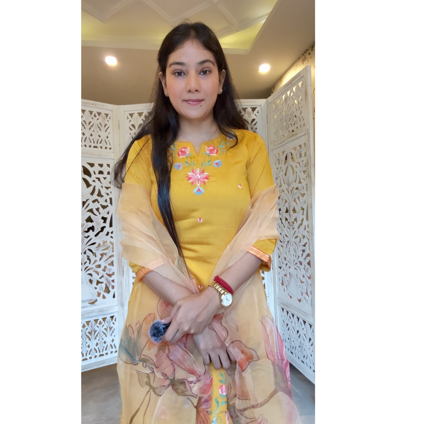 Modal Silk suit- R035