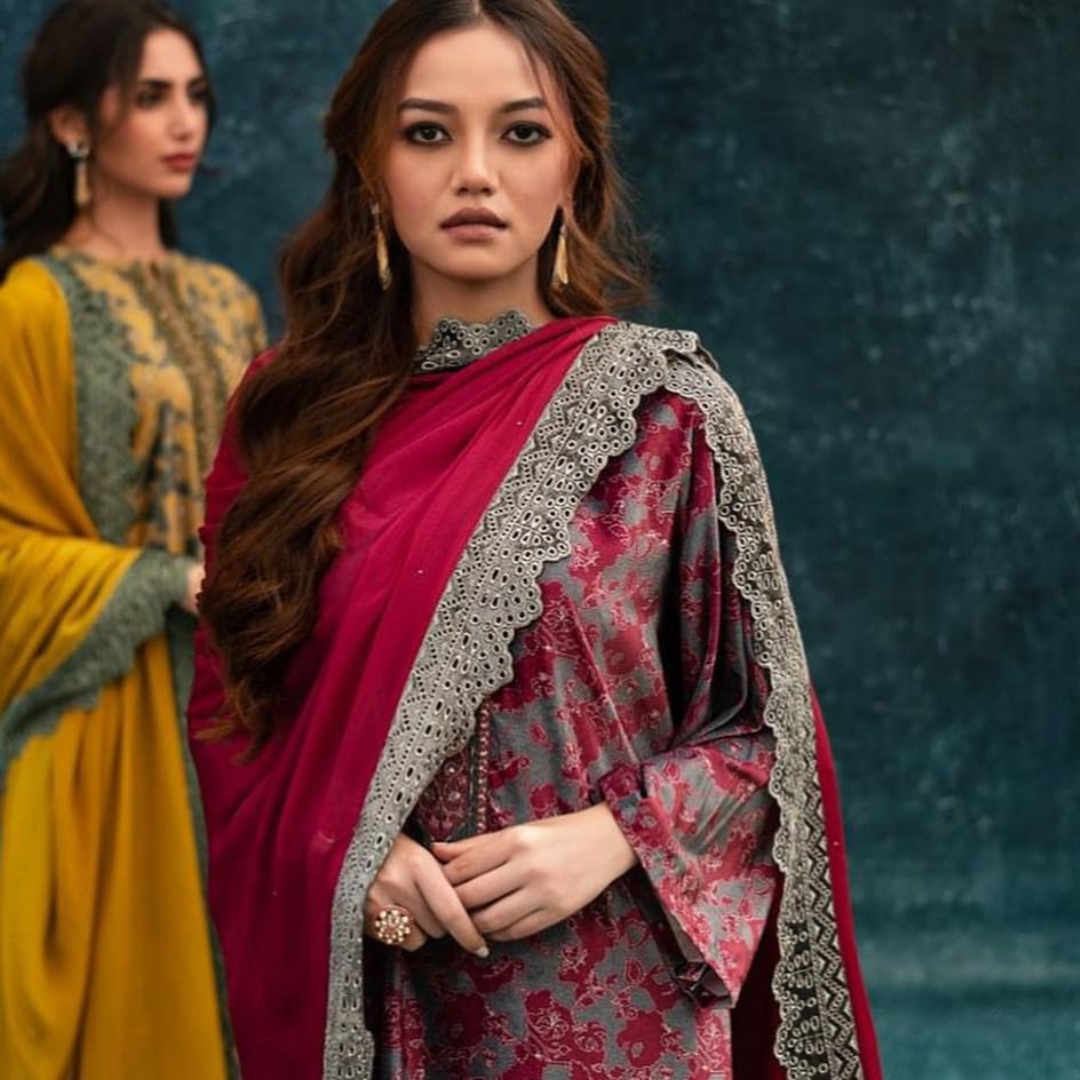 Velvet suit- B076
