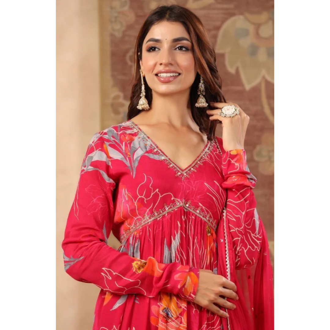 Chinon Nyra Cut Suit Set- R016