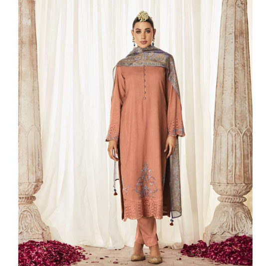 Modal Suit - orange- D132