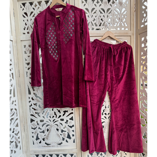 Readymade cord set- pink-RE120
