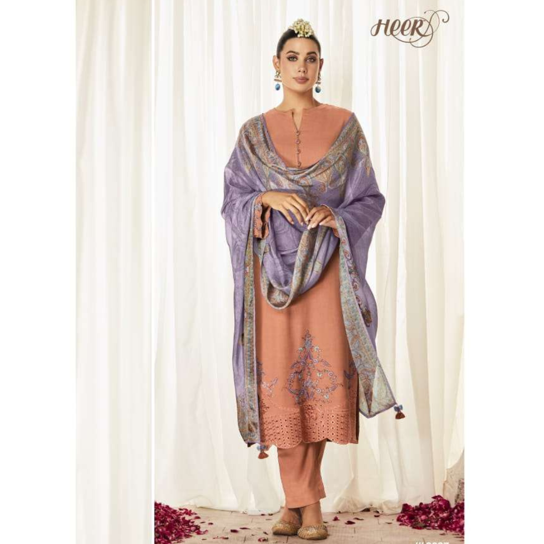 Modal Suit - orange- D132