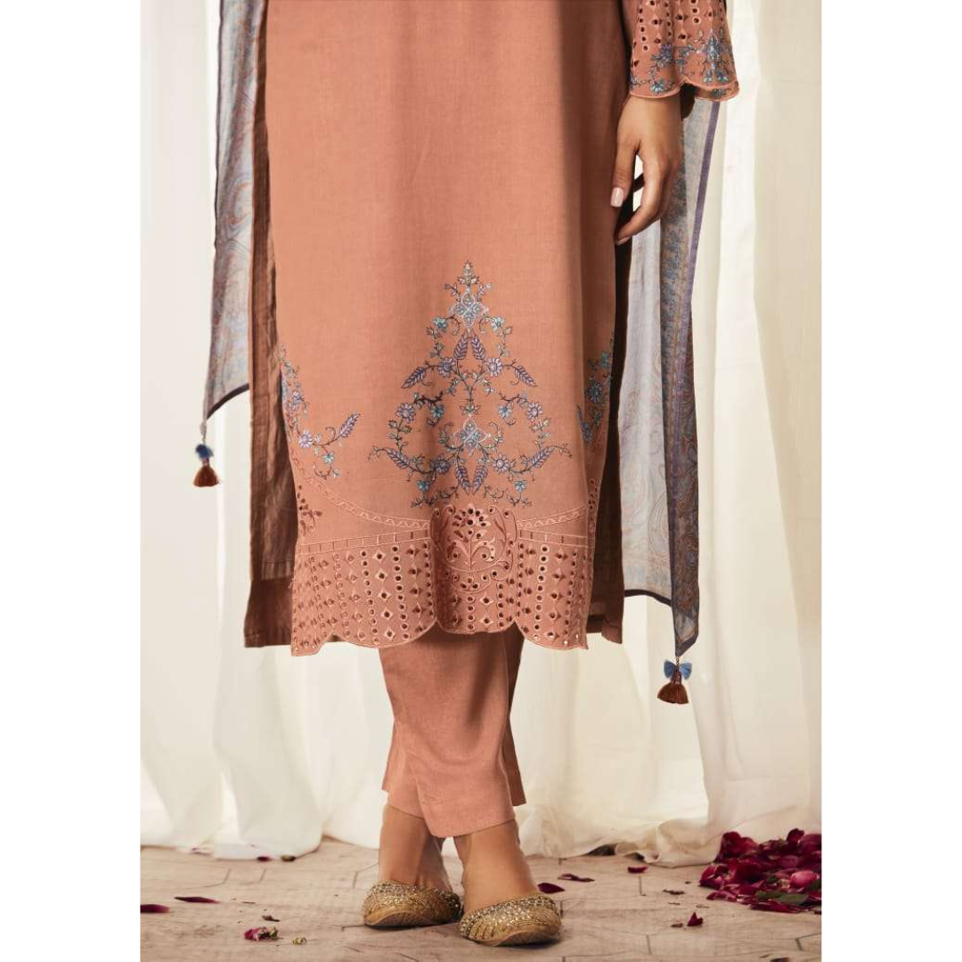 Modal Suit - orange- D132