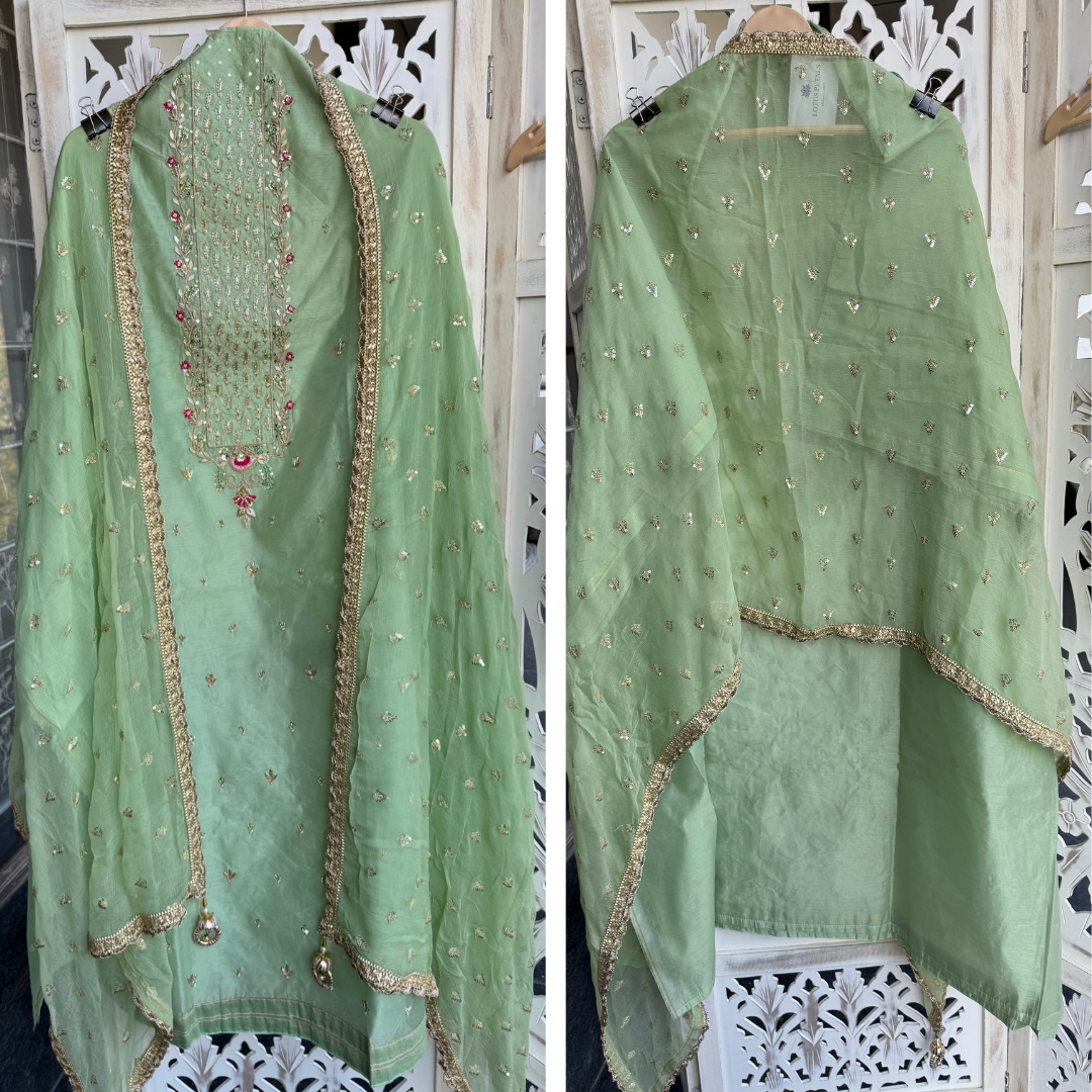 Chanderi Suit- D053