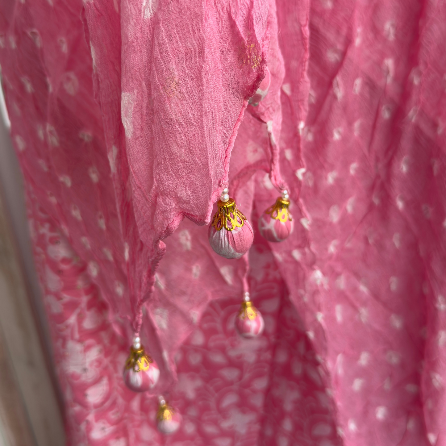 Cotton Suit- D080- BABY PINK