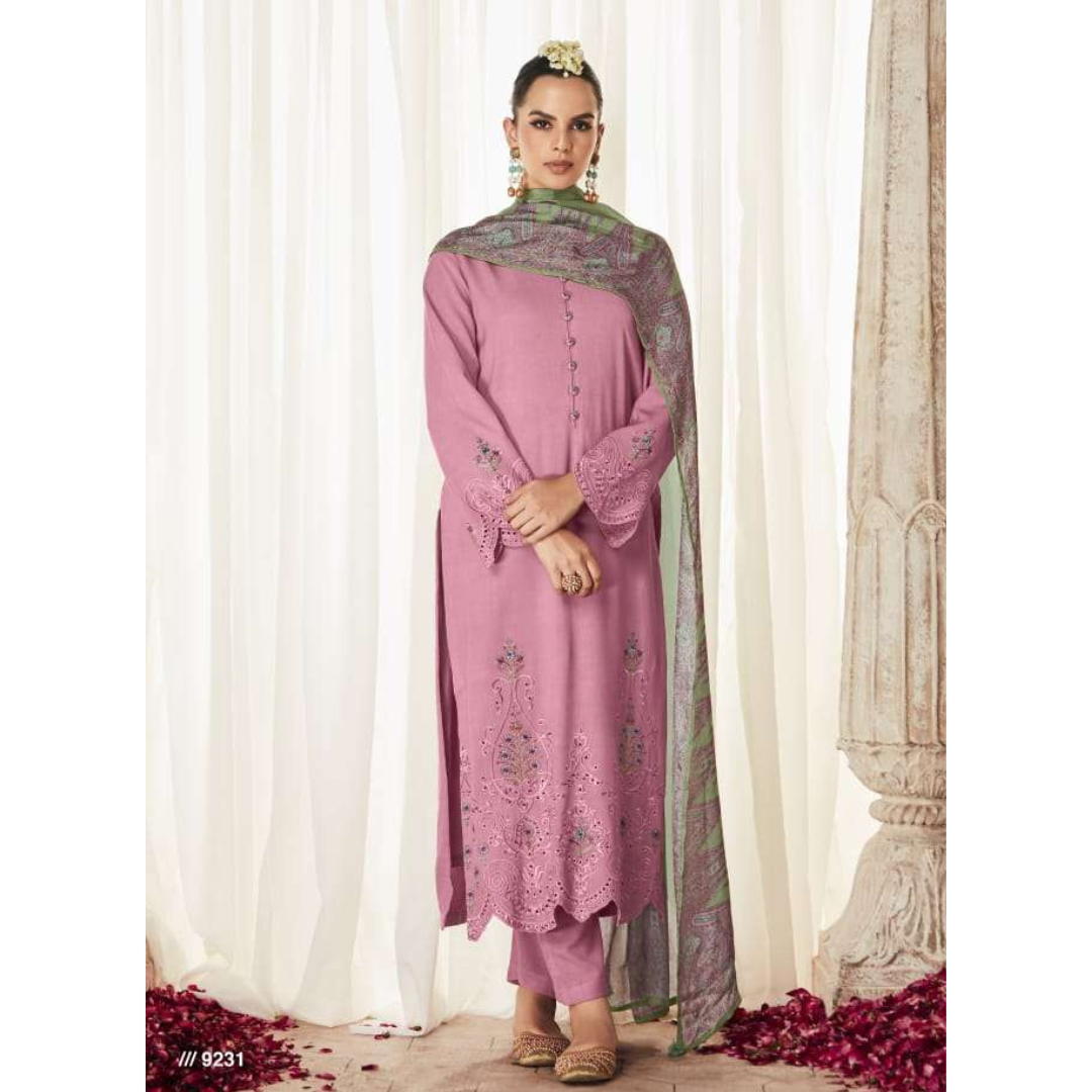 Modal Suit - pink- D131