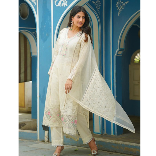 Cotton pakistani Suit- R085