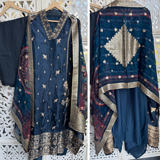 Viscose suit- D104