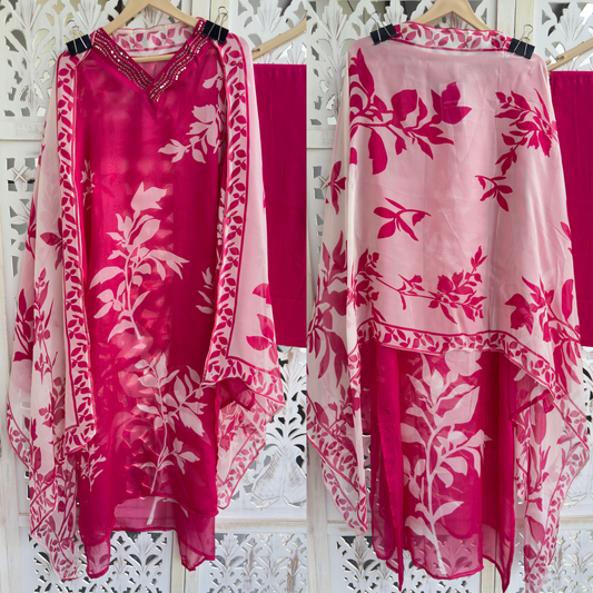 Organza Suit- D143