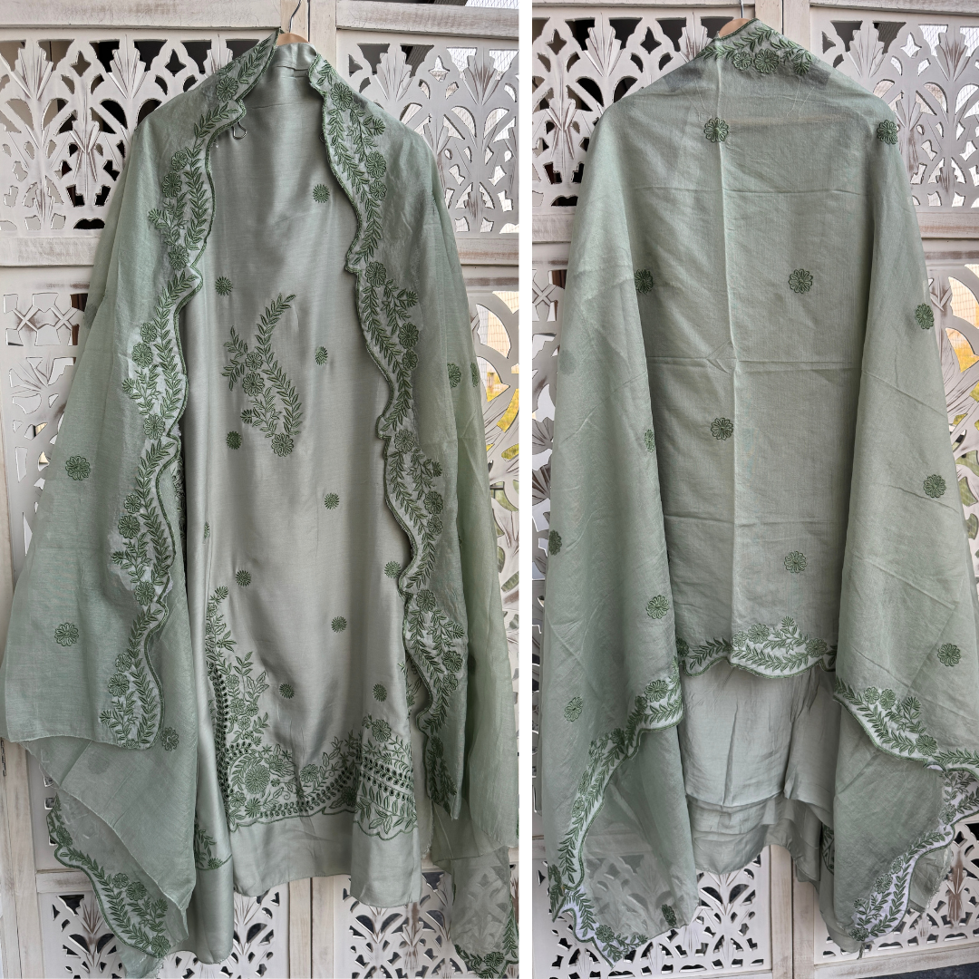 Muslin Suit- D215