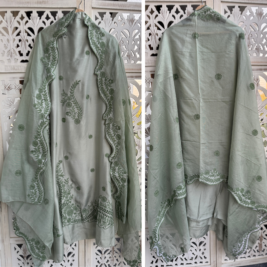 Muslin Suit- D215