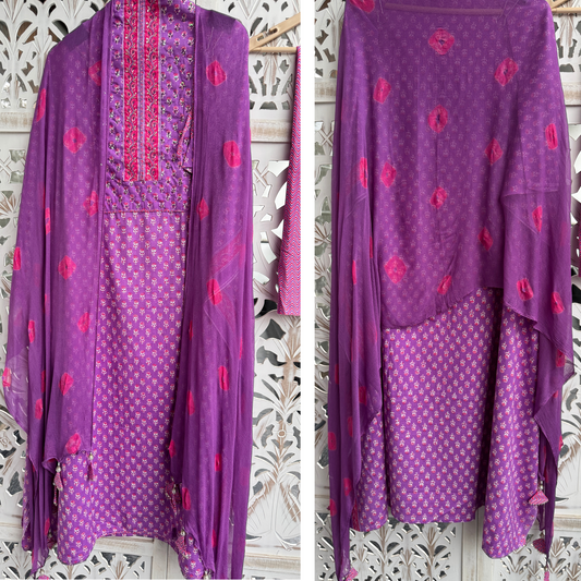 Cotton Suit- D154