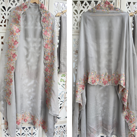 Organza Suit- D096