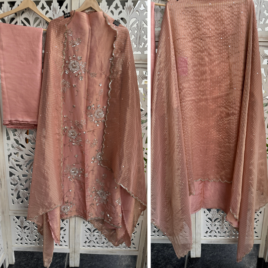 Pure Glass Shimmer tissue suit- E080PE