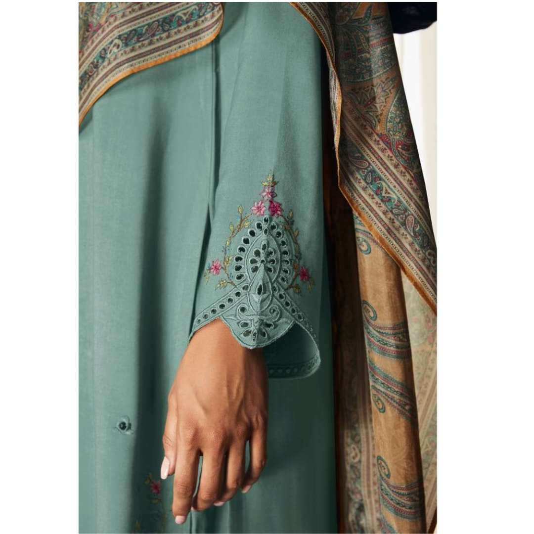 Modal Suit - Teal Green- D133