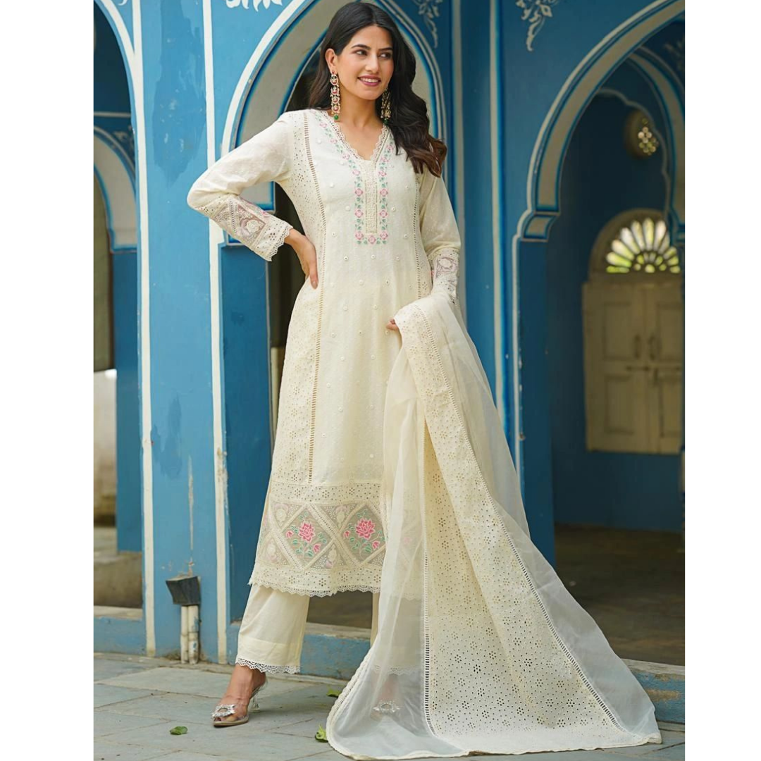 Cotton pakistani Suit- R085