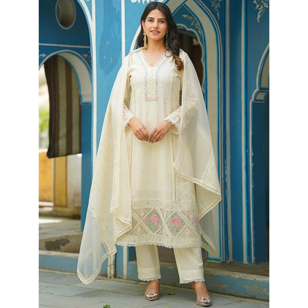 Cotton pakistani Suit- R085