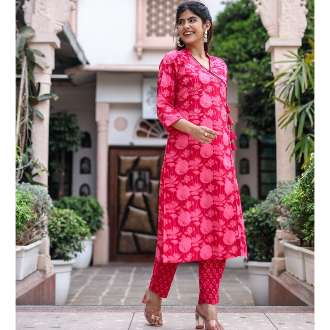 Kurta pant set- R088