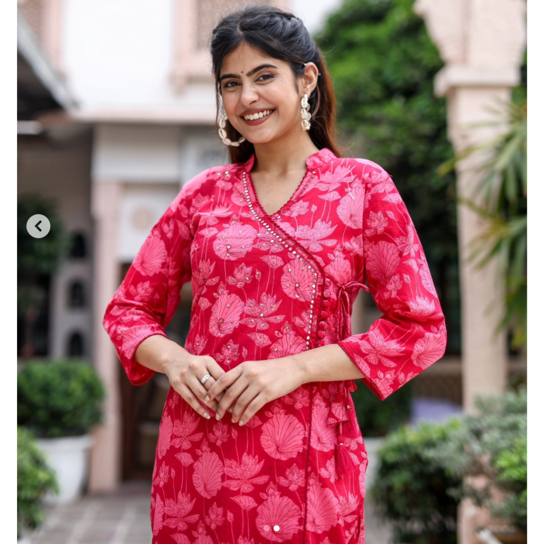 Kurta pant set- R088