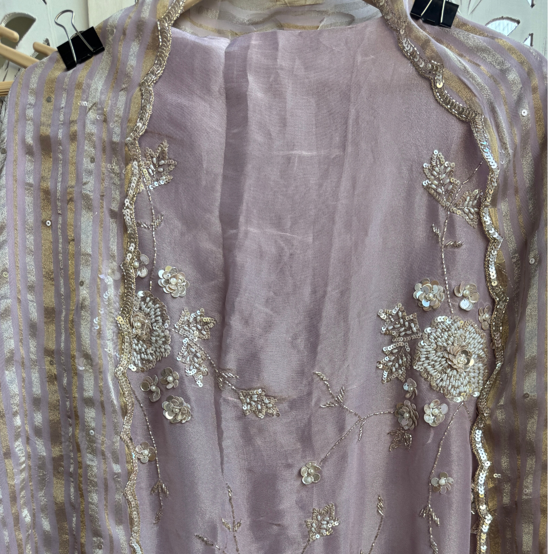 Pure Glass Shimmer tissue suit- E080P