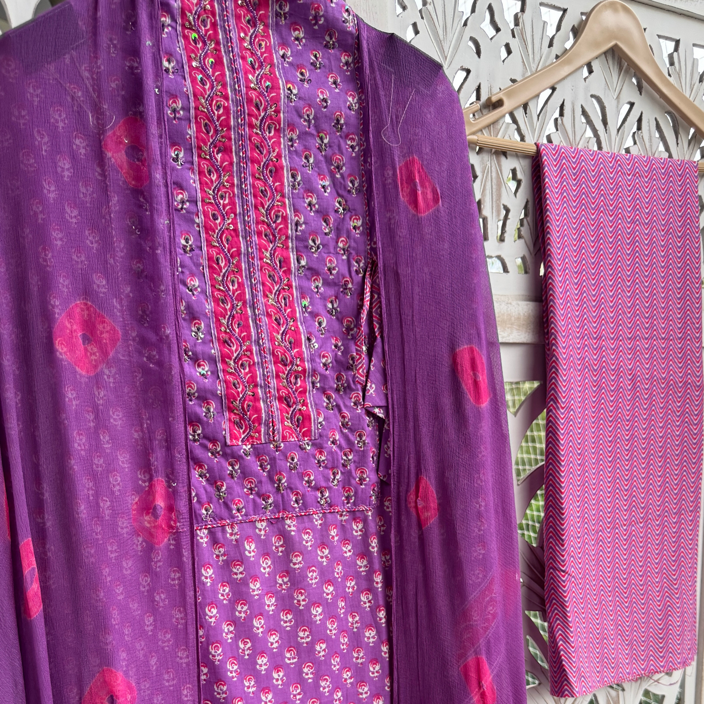 Cotton Suit- D154