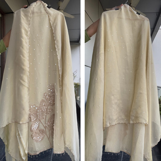Pure Glass Shimmer tissue suit- E059