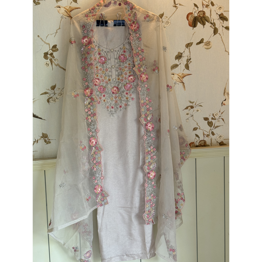 Silk Suit- D122