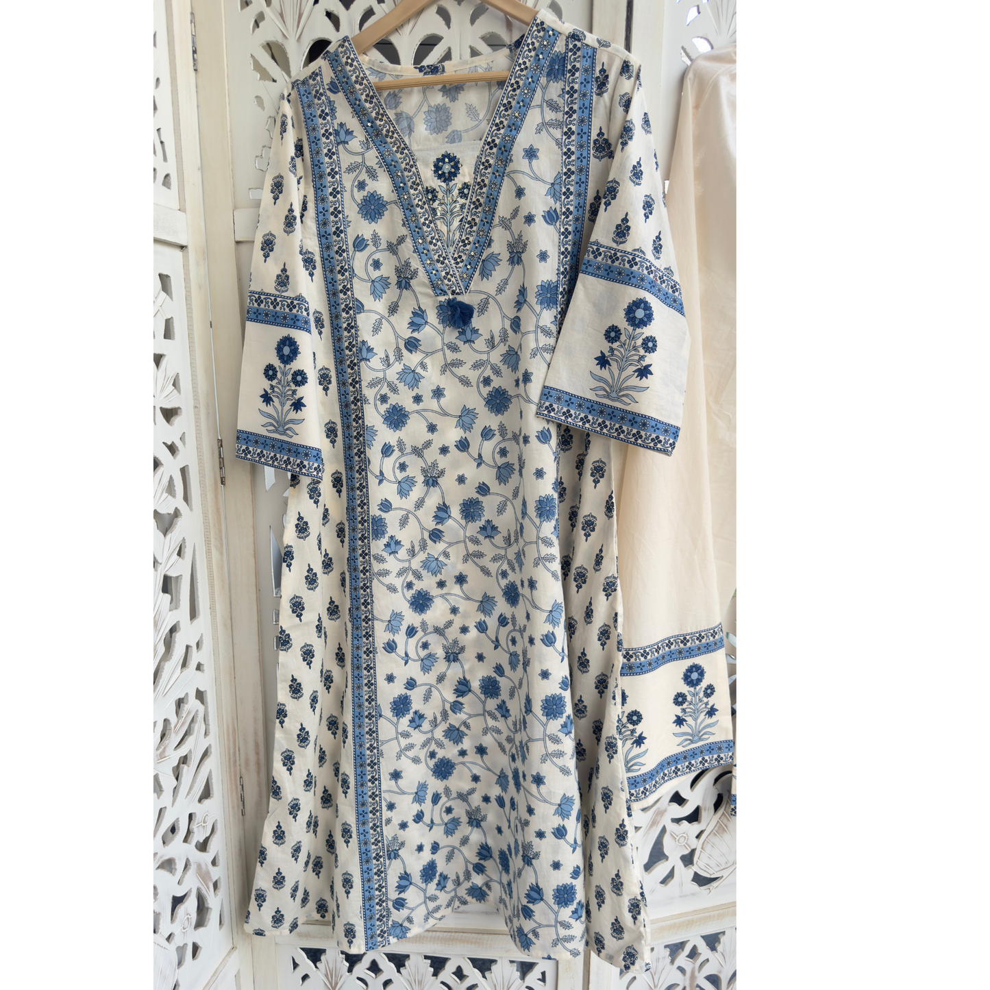Cotton A line Suit set- R115