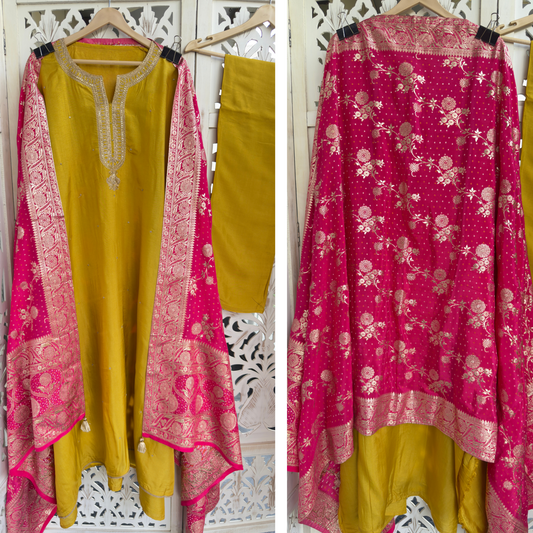 Silk Suit- E078