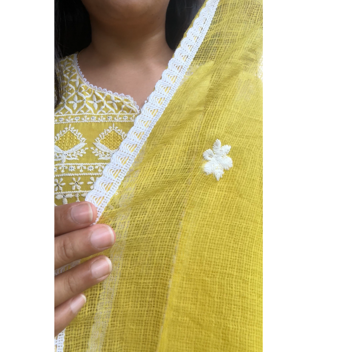 Mul Cotton Anarakali Suit set- R113