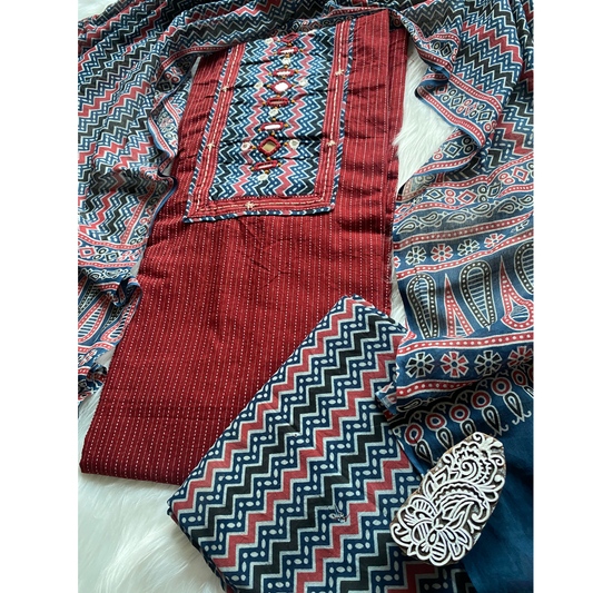 Cotton Suit- D183