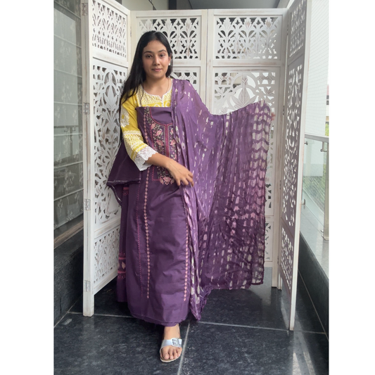 Cotton Suit- D202