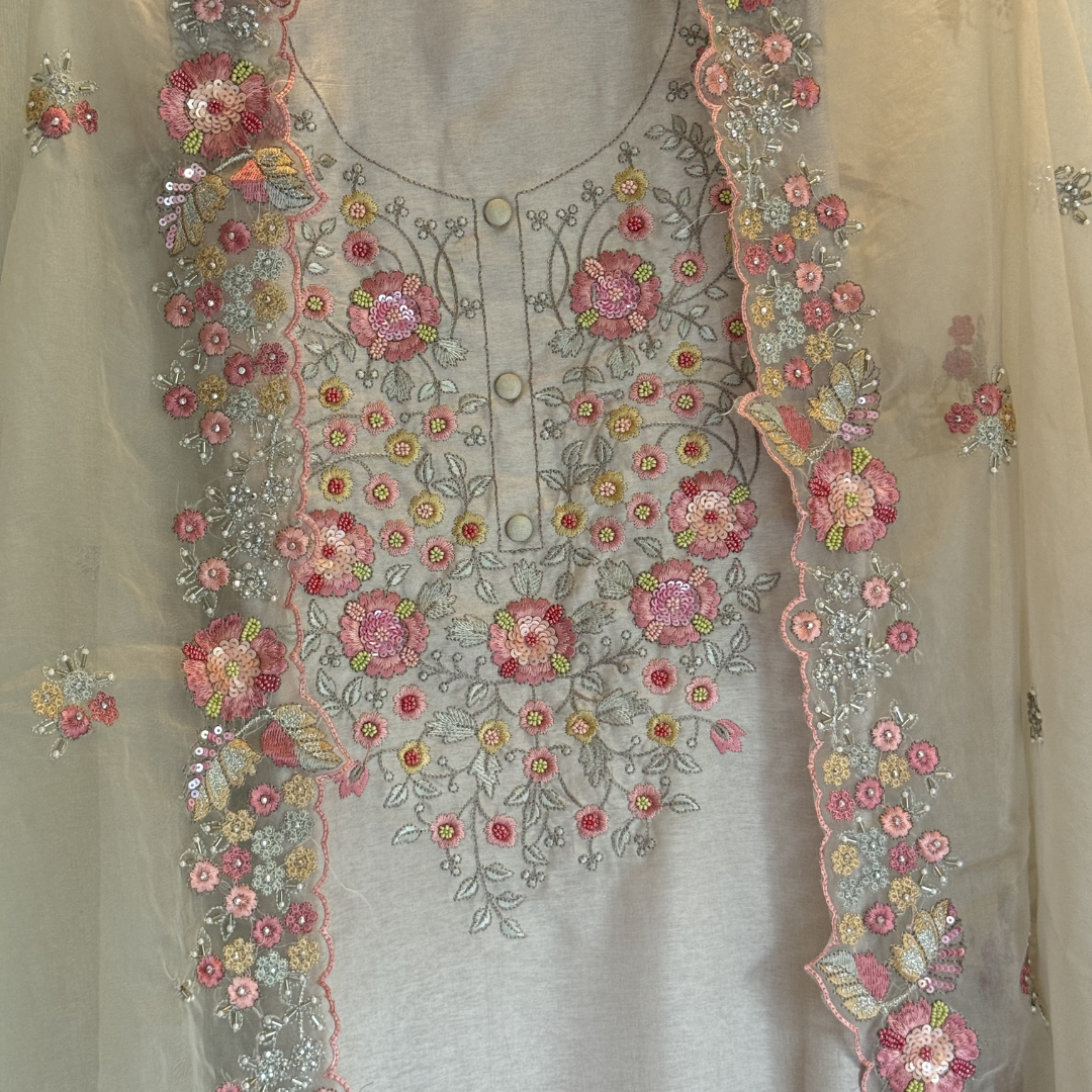 Silk Suit- D122