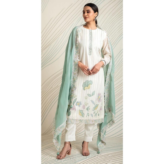 Premium Linen Suits- D180