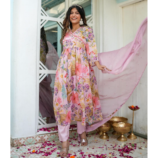 Chinon Nyra cut suit set- R056