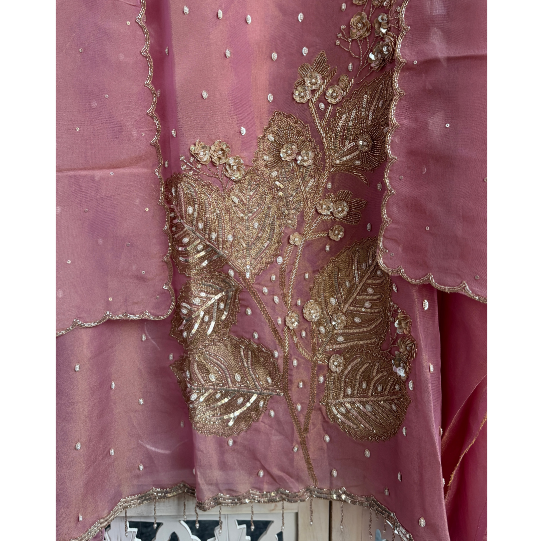 Pure Glass Shimmer tissue suit -059P