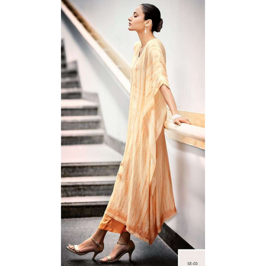 Unstitched Kaftan- B209