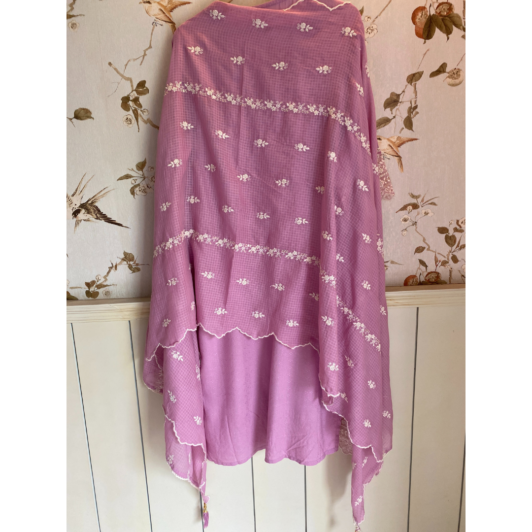 Rayon cotton suit- R090